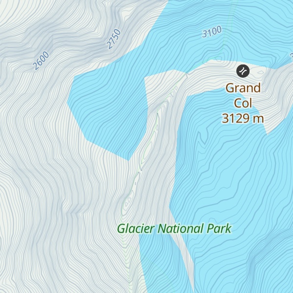 Map of Grand Mountain