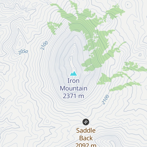 Map of Iron Mountain