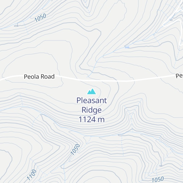 Map of Pleasant Ridge