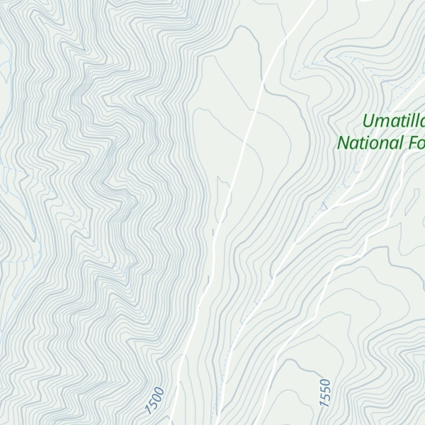 Map of Smoothing Iron Ridge