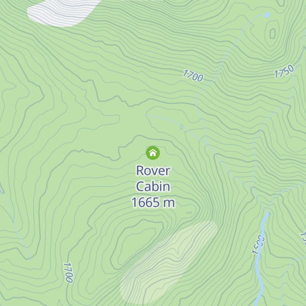 Map of Rover Cabin