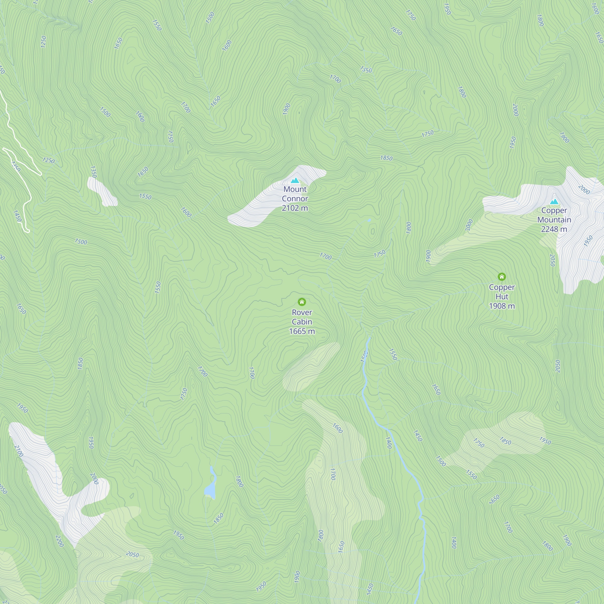 Rover Cabin map
