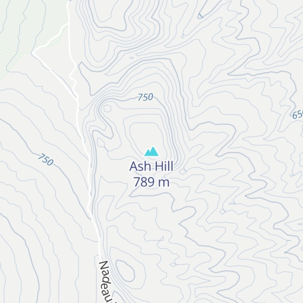 Map of Ash Hill