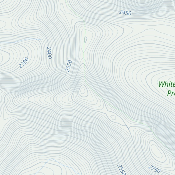 Map of Climax Mountain