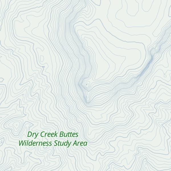 Map of Red Butte