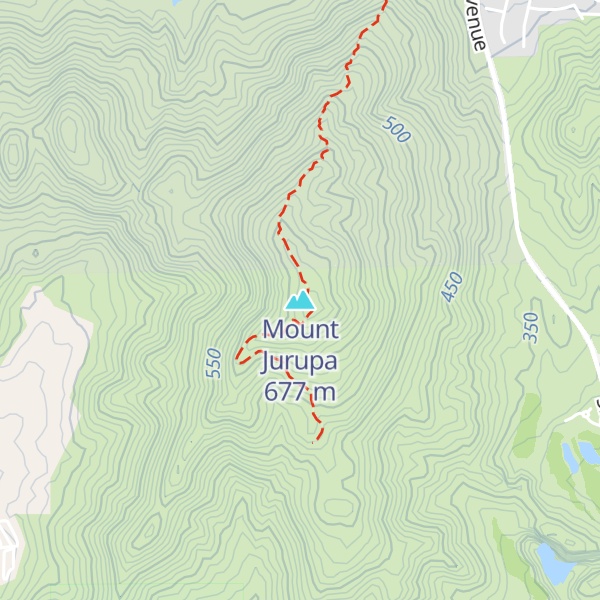 Map of Mount Jurupa