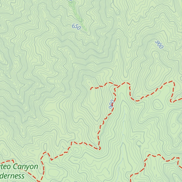 Map of Sitton Peak