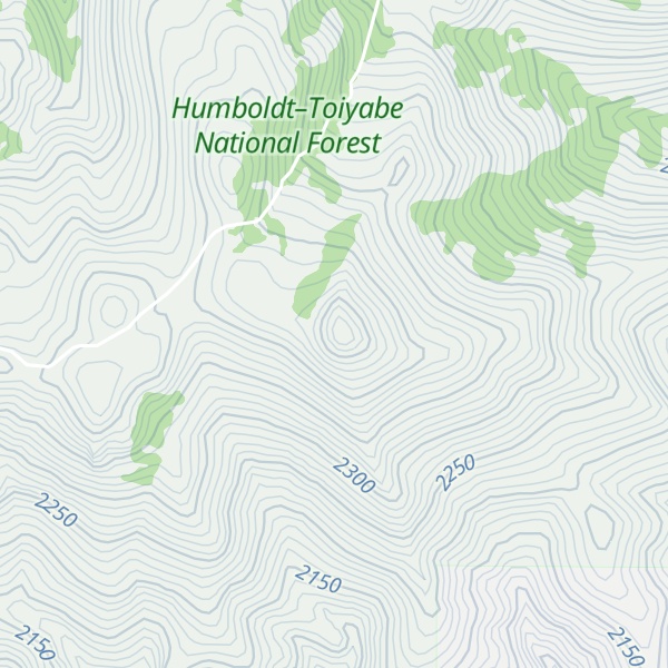 Map of Coal Pit Peak