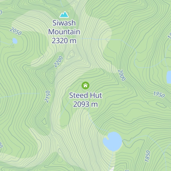 Map of Steed Hut
