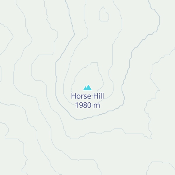 Map of Horse Hill