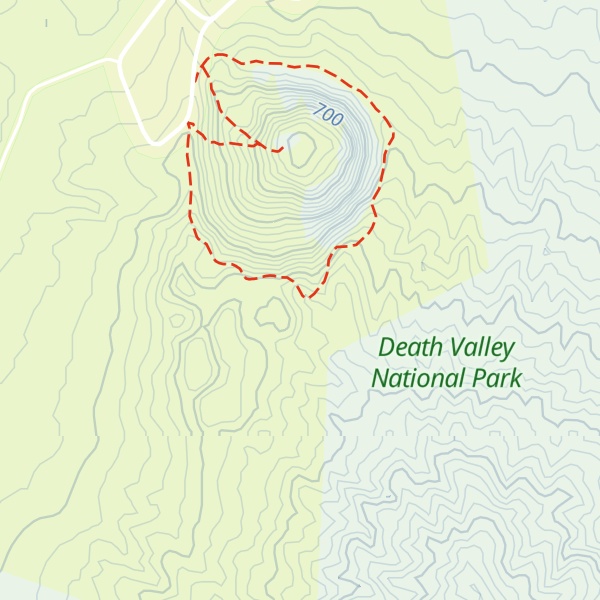 Map of Little Hebe Crater