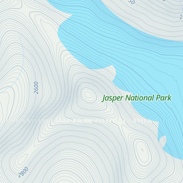 Map of Mount Gec