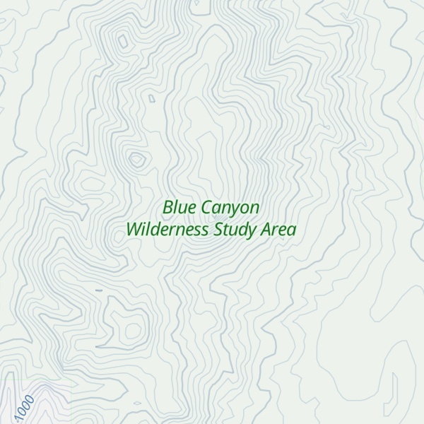 Map of Diamond Butte