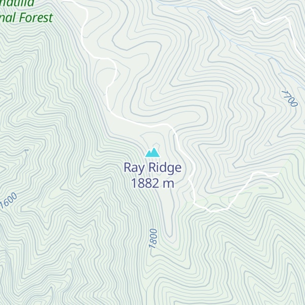 Map of Ray Ridge