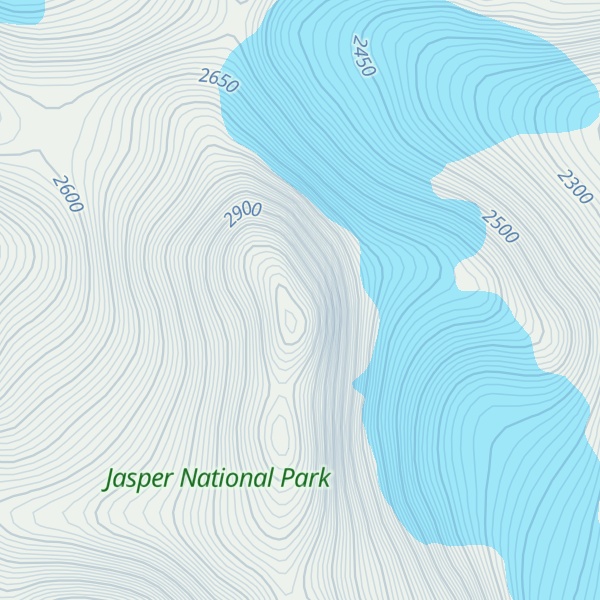Map of Llysfran Peak
