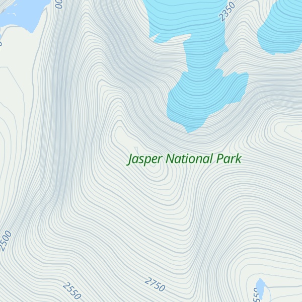 Map of Mount Weiss W1
