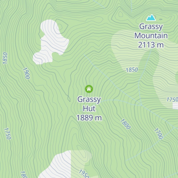 Map of Grassy Hut