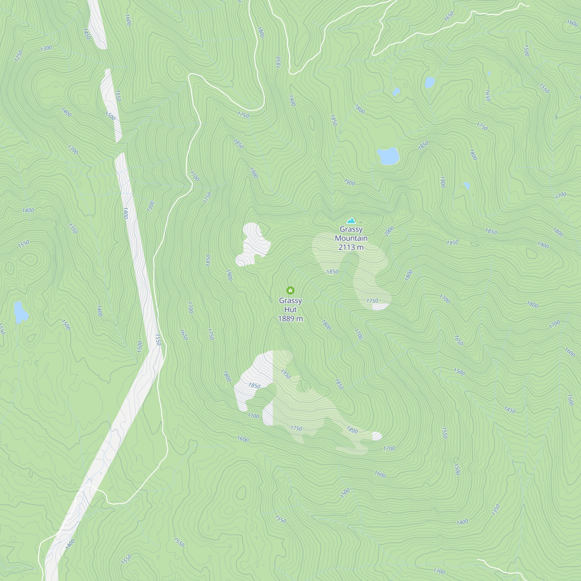 Grassy Hut map