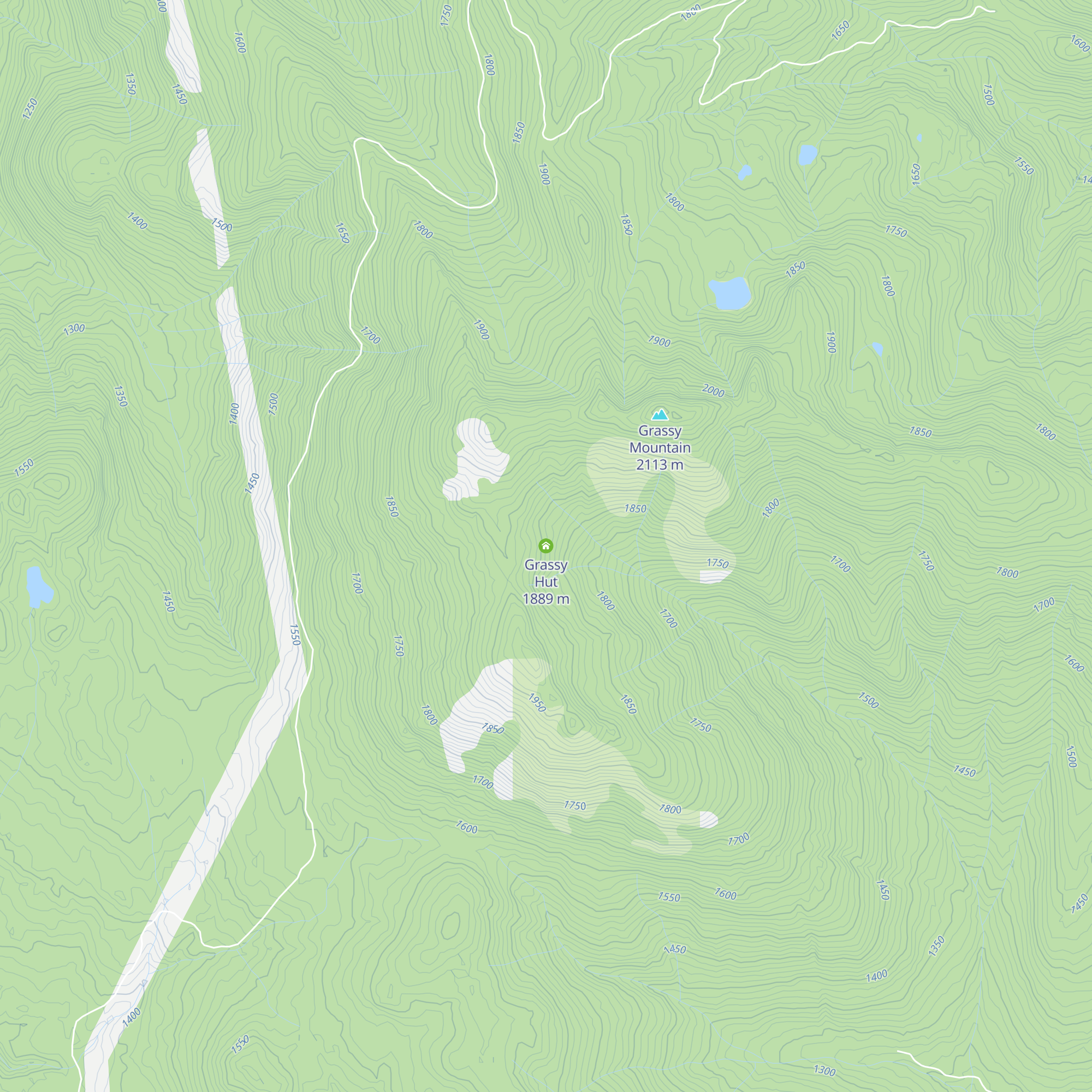 Grassy Hut map
