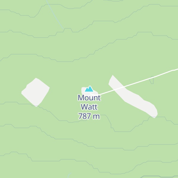 Map of Mount Watt