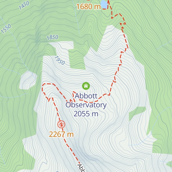 Map of Abbott Observatory