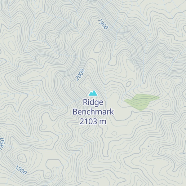 Map of Ridge Benchmark