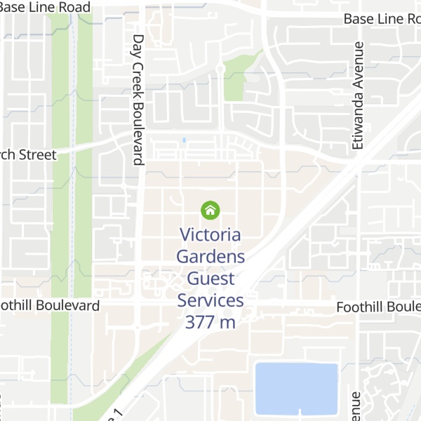 Map of Victoria Gardens Guest Services