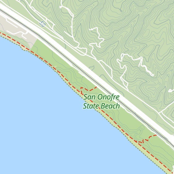 Map of San Onofre Bluff
