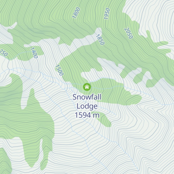 Map of Snowfall Lodge