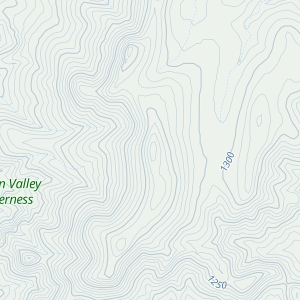 Map of Klinker Mountain