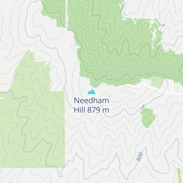 Map of Needham Hill