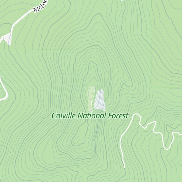 Map of Seldom Seen Mountain