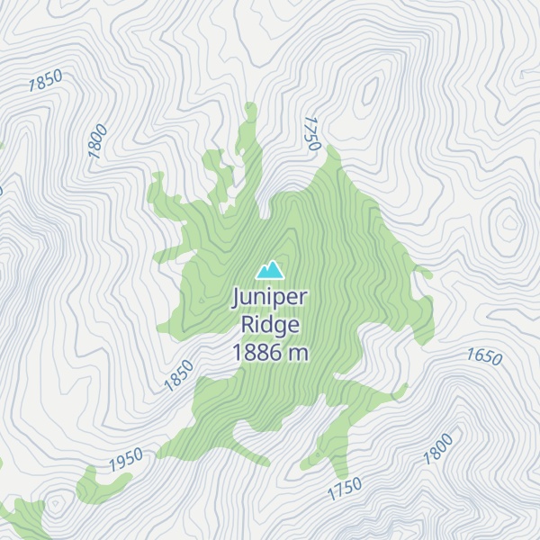 Map of Juniper Ridge