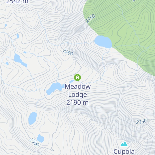 Map of Meadow Lodge