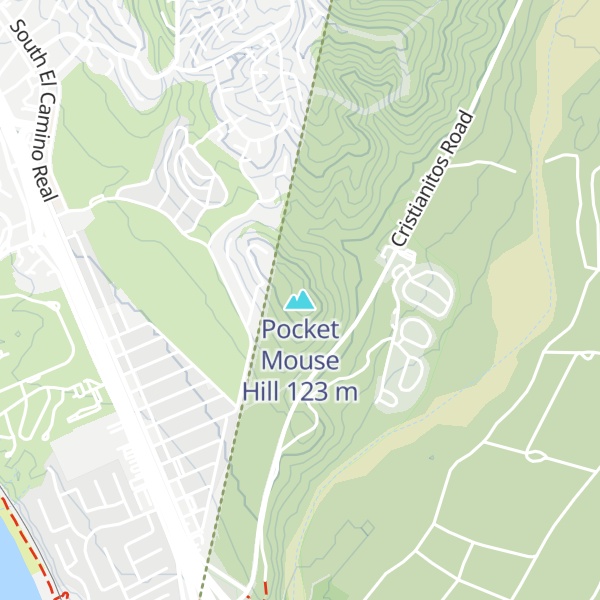 Map of Pocket Mouse Hill