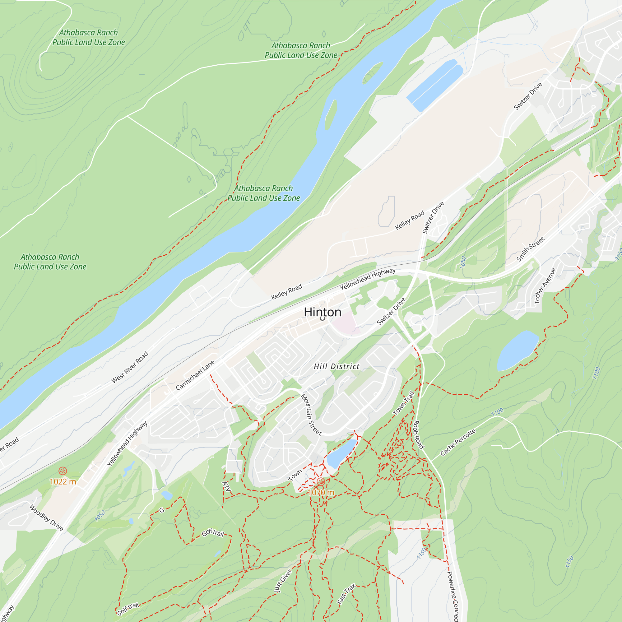 Visitor Information Centre map