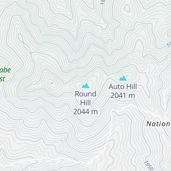 Map of Round Hill