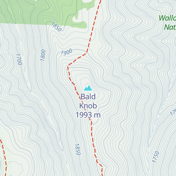 Map of Bald Knob