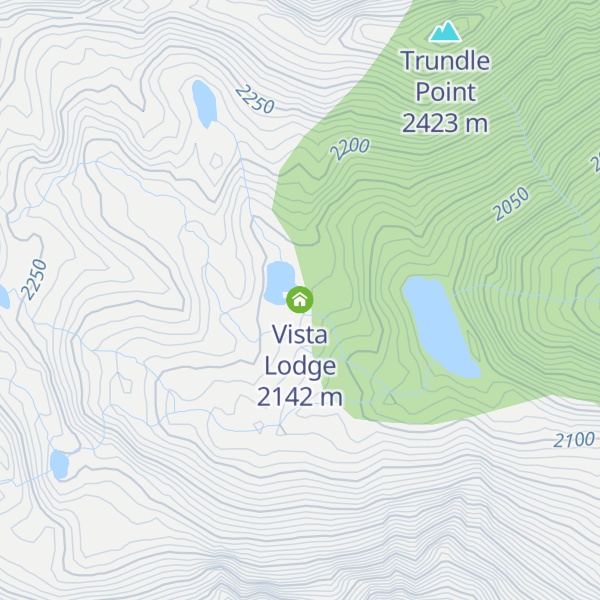 Map of Vista Lodge