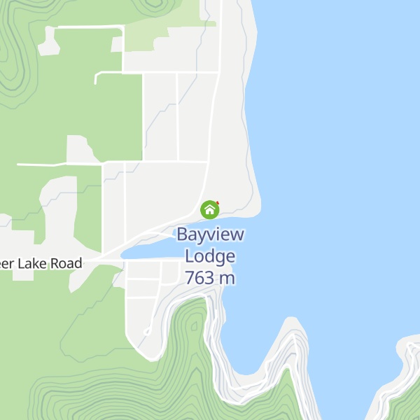 Map of Bayview Lodge
