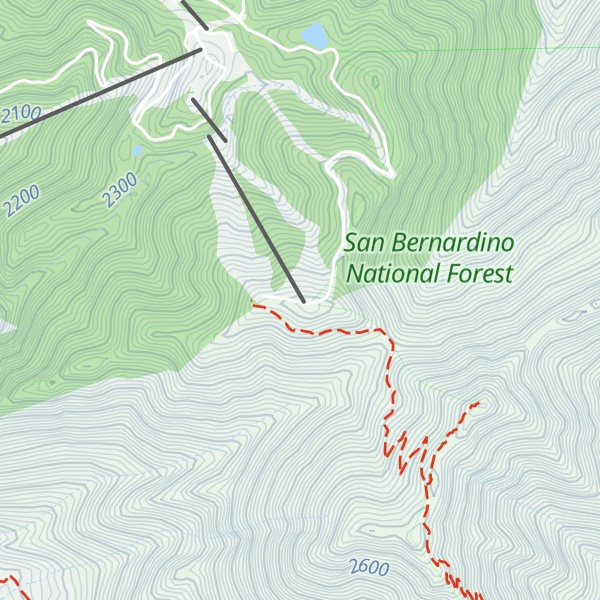 Map of Thunder Mountain
