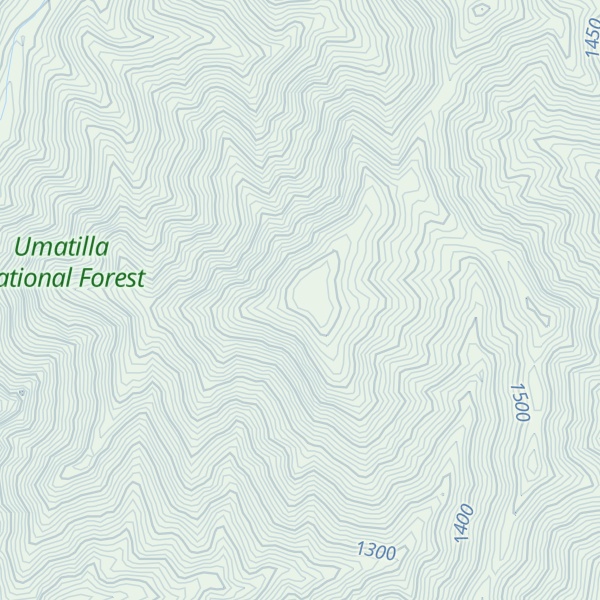 Map of Bald Butte