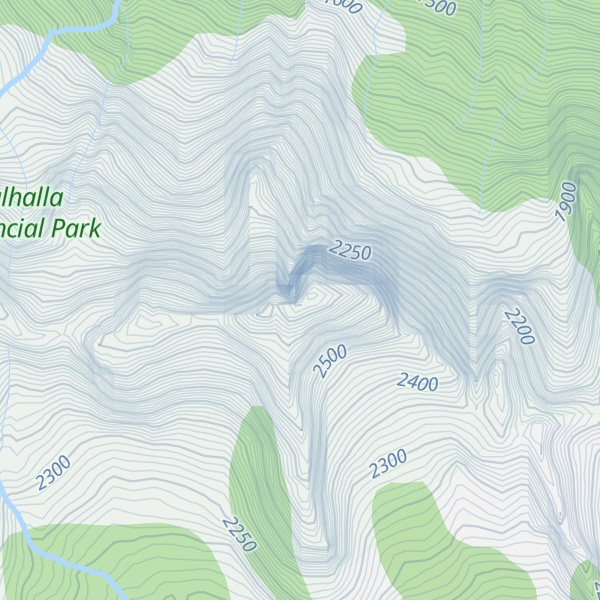 Map of Mount Dag