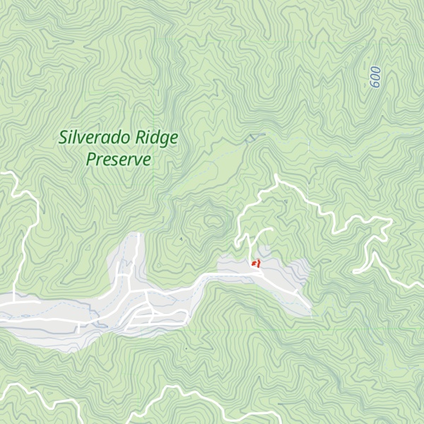 Map of Flores Peak