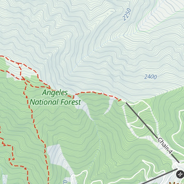 Map of Devils Backbone