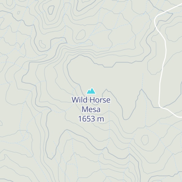 Map of Wild Horse Mesa