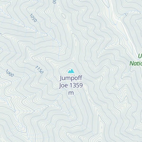 Map of Jumpoff Joe