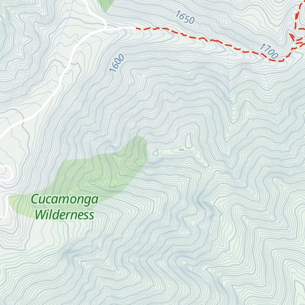 Map of Sugarloaf Peak