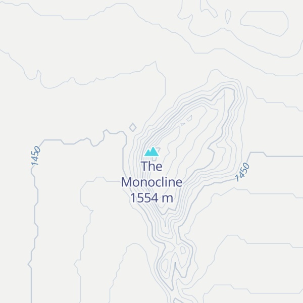 Map of The Monocline