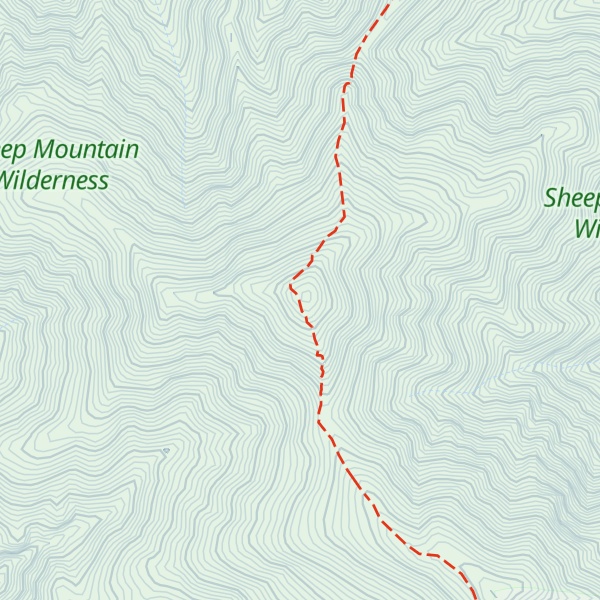 Map of Pine Mountain